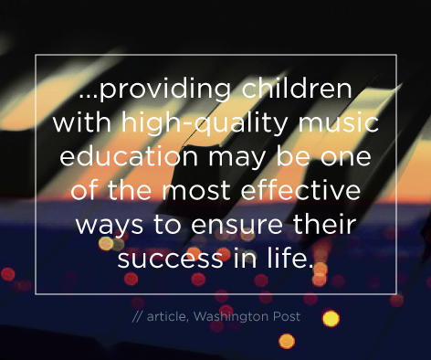 music equals success